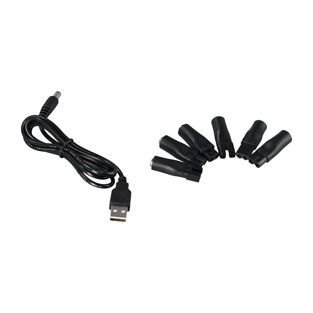 Hole Adapter Hair Clippers Razor Charger Converter Charging Heads Adapter Hair Clippers Cable DC Connector Shaver Power Adapter