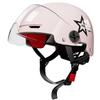 Winter Helmet Four Seasons Electric Vehicle Helmet Men's and Women's Motorcycle Helmet Winter Battery Car Helmet