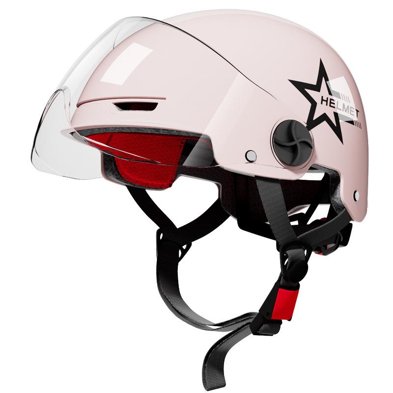 

Зимний шлем Четыре сезона Шлем для электромобиля Мужской и женский мотоциклетный шлем Зимний шлем для электромобиля