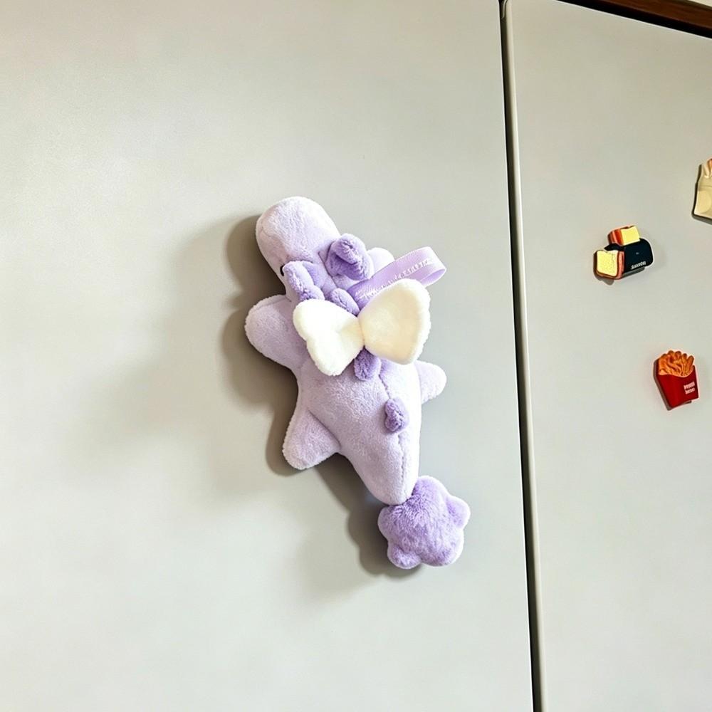 Magnetic Dragon Fridge Magnet Winged Dragon Stuffed Dragon Doll New Bag Decoration  Kids Birthday
