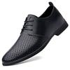 Men Minimalist Oxfords Shoes Men Leather Casual Shoes 2025 New Elegantes Flats Business Shoes Lace-Up All-match Dress Footwear