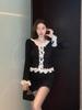 New Arrival: French Fashion Lace Patchwork Knit Cardigan - Sweet & Slim Fit for Early Autumn