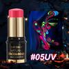 SAM SUGAR UV Glow Face and Body Paint Stick Neon Blacklight Painting Makeup Crayon for Halloween Festival Rave Party Stage Cosmetics
