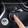Car One-Touch Start Button Cover Metal Start Case Decor Accessories For Proton Exora Iriz R3 Wira Saga Satria Magma X50 V6 X70
