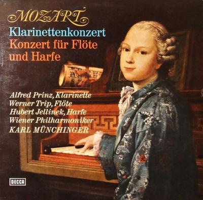 LP Schallplatte WOLFGANG AMADEUS MOZART, ALFRED PRI - Klarinettenkonzert / Konzert Für Fl SAD22002 Decca Deutschland Klassik Gebraucht