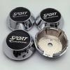 4pcs 60mm 64mm 65mm 68mm 69mm SPORT Edition LOGO Emblem Car Wheel Center Caps Wheels Rim Hubcap Centre Cover Replace Accessories