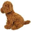Bestever Premium Puppy Toy Poodle Red Sitting Plush Toy 53113