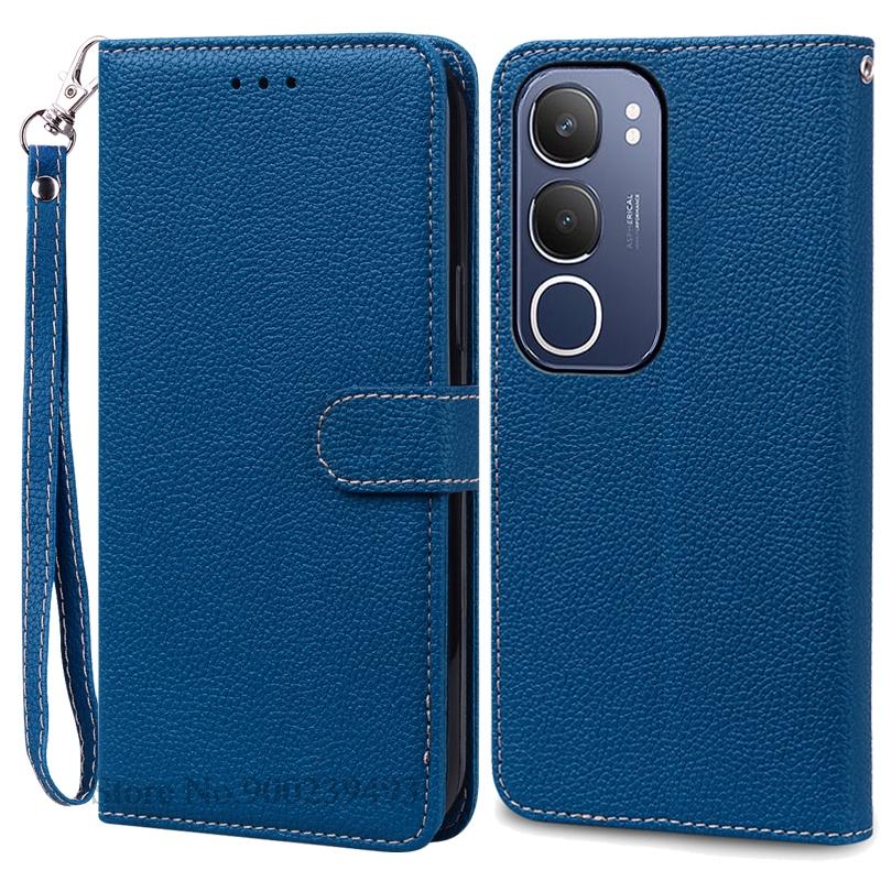 Pentru Husă Vivo Y19S Portofel Carte Husă din Piele Pentru Husă Telefon Vivo Y19S Husă Tip Flip Protecție Spate Coque Fundas Carcasă