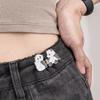 10Pairs Animal Waist Button for Jeans to Make Tighter Adjustable Waist Tighteners No Sewing Waist Extenders Button