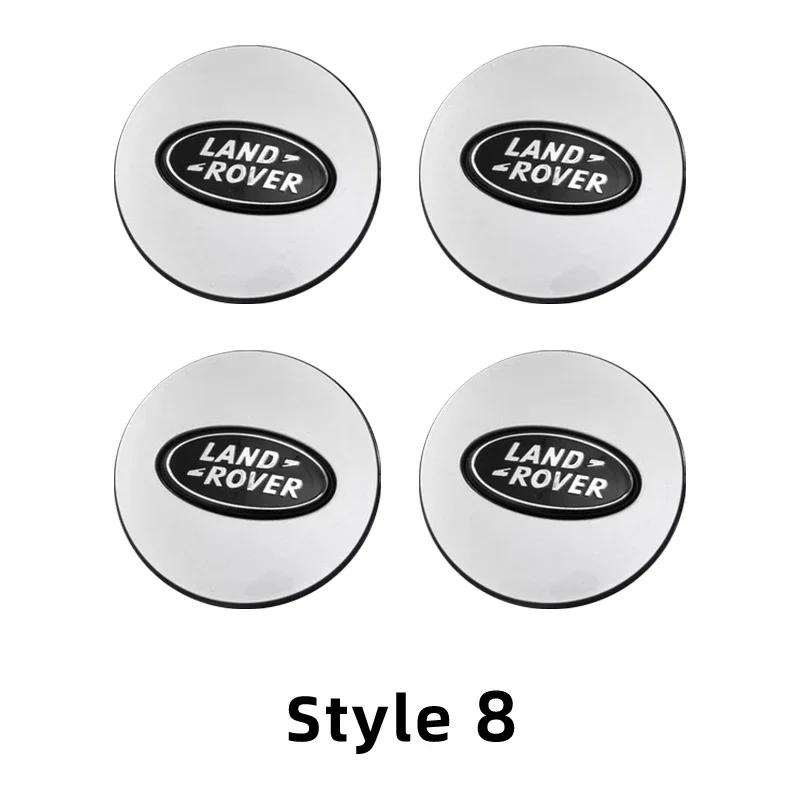 4Pcs 62mm Car Wheel Center Hub Caps For Land Rover Range Rover Freelander Defender Sport Evoque 3 4 L319 L462 Accessories
