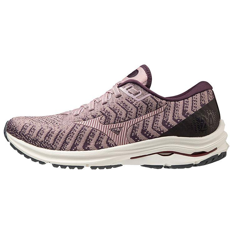 

Mizuno Wave Rider 24 Waveknit Фиолетово-Розовые женские кроссовки J1GD207563