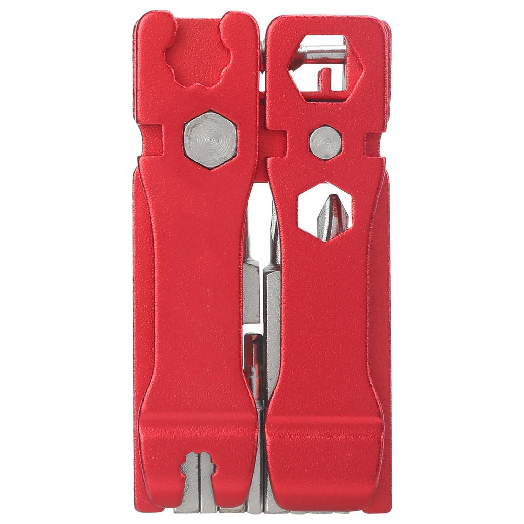 19 In 1 Bicycle Repair Tool Foldable Cycling Repair Tool Kit Hex Wrench Screwdriver SetRed