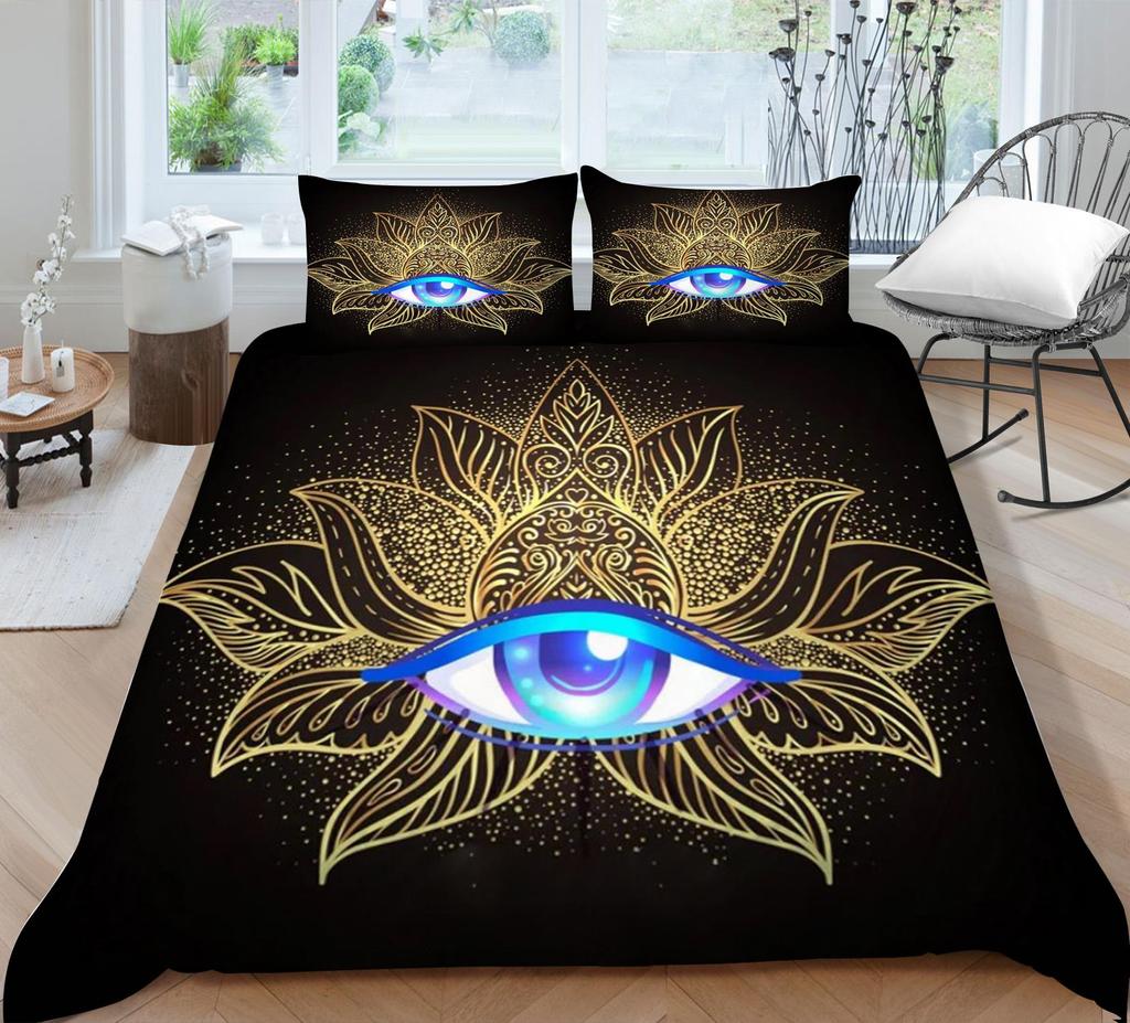 Duvet Cover Set Bohemian Quilt Cover Unique Design Home Bed 3D Queen Size Bedding Boy Girl Bedding Cover Set