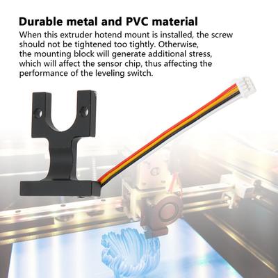 Modul de Fixare Hotend Extruder Metal PVC Instalare Ușoară Stabil Sigur Hotend Modul Autoleveling