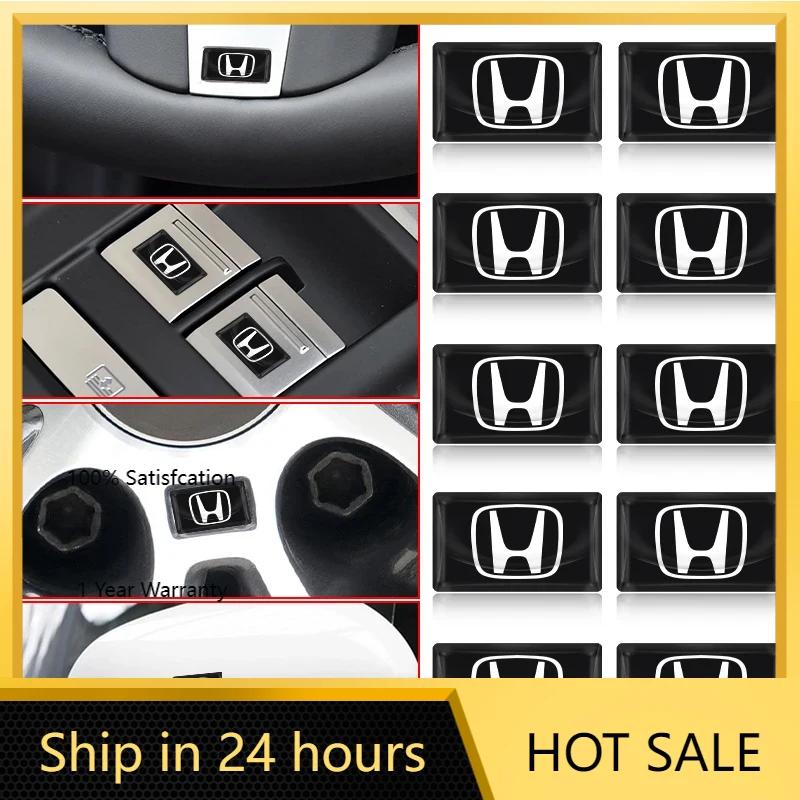 

Для Honda 5/10 шт. 3D Эпоксидная Смола Авто Стайлинг Авто Наклейки Украшения Для Honda Fit Mugen Insight Type S R VTEC DOHC Vezel Legen 5pcs