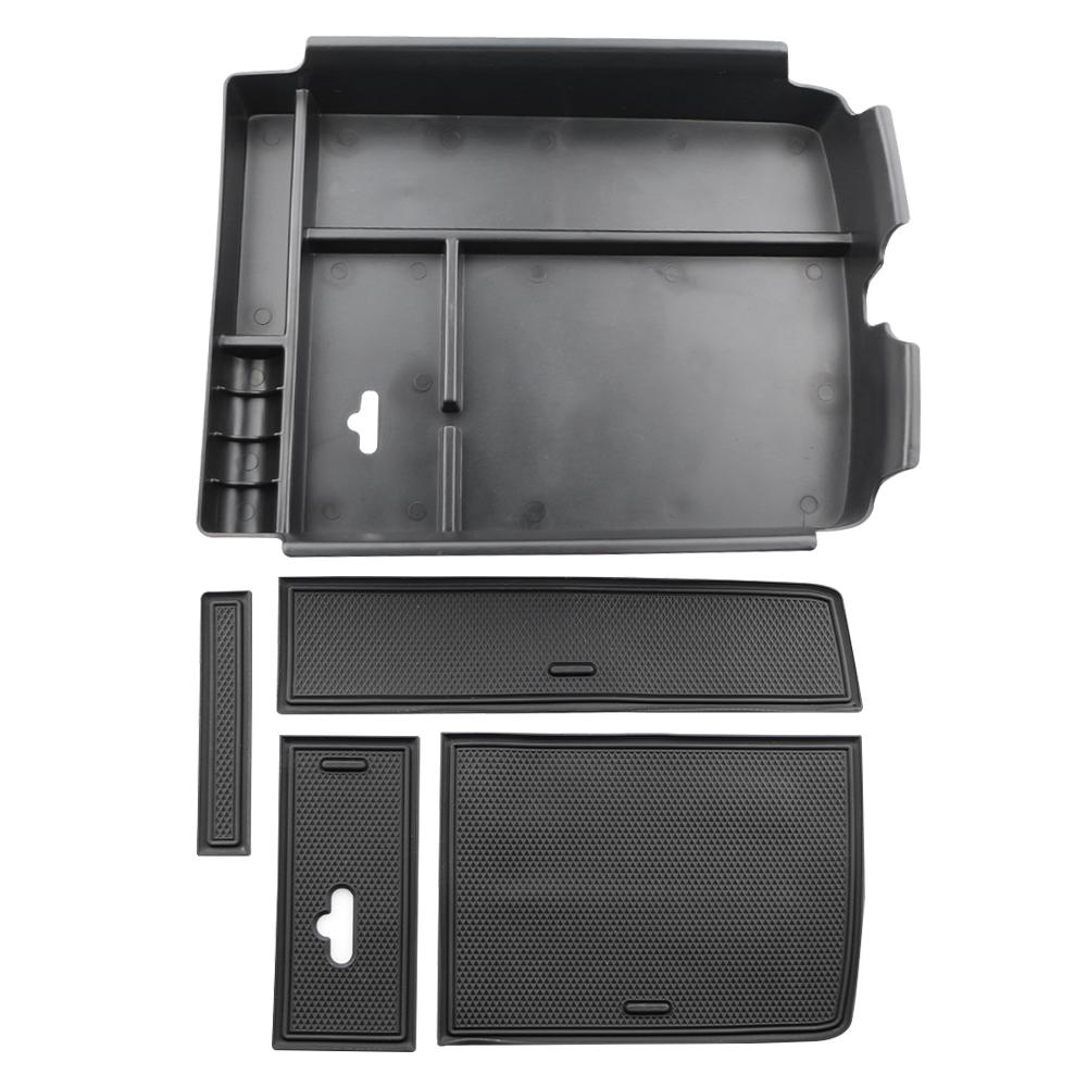 Car Armrest Storage Box for VW Volkswagen Atlas Teramont 2017 - 2026 Central Console Tray Holder Container Organizer Accessories