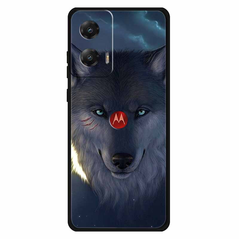 Soft Silicone Phone Cases For Moto G Stylus 5G 2024 Case Flower Cool Printed Shell For Motorola MOTO G Stylus 5G 2023 Covers Cat
