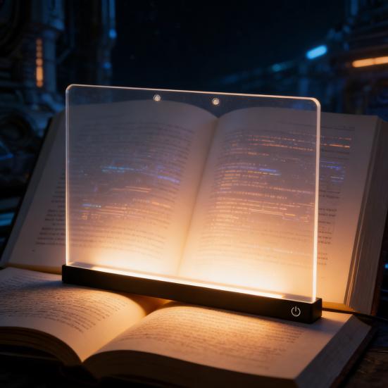 LED čtecí lampička šetrná k očím, lampička na knihu se 3 barevnými teplotami, dobíjecí lampička na klip pro čtení a studium