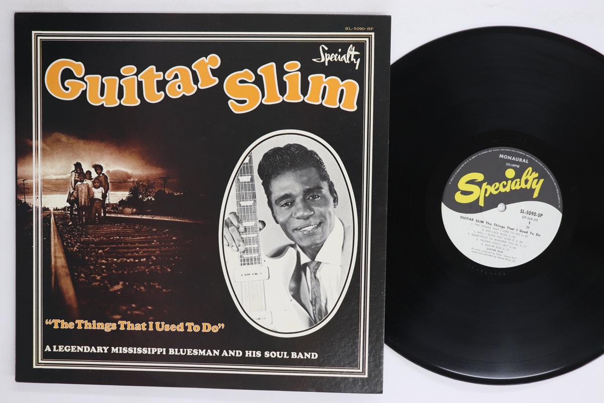 

LP Record GUITAR SLIM Things That I Used To Do SL5090SP SPECIALTY 1974 Japan Blues Used