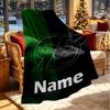 Custom Name Personalized Hannover 96 Football Print Blanket, Home Decor, Bedroom, Sofa, Camping, Couch, Gifts for Birthday Christmas