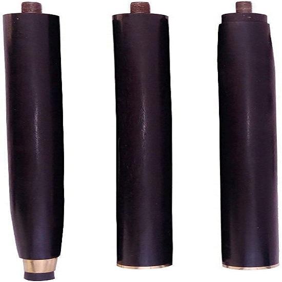 Antique Walking Stick Wooden Cane Silver Brass Handle Pen Gift