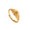 Korean Version of Fashion Temperament Imitation Sand Gold Ring Ring Women's Design Niche Personality Simple Cold Wind Jewelry