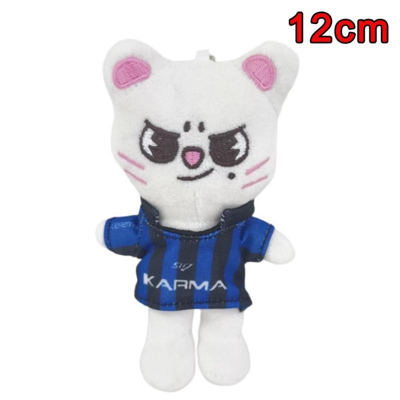 Stray Kids Plush The Latest  Crouched Doll with A Hat, Cute Pendant and Star Merchandise From