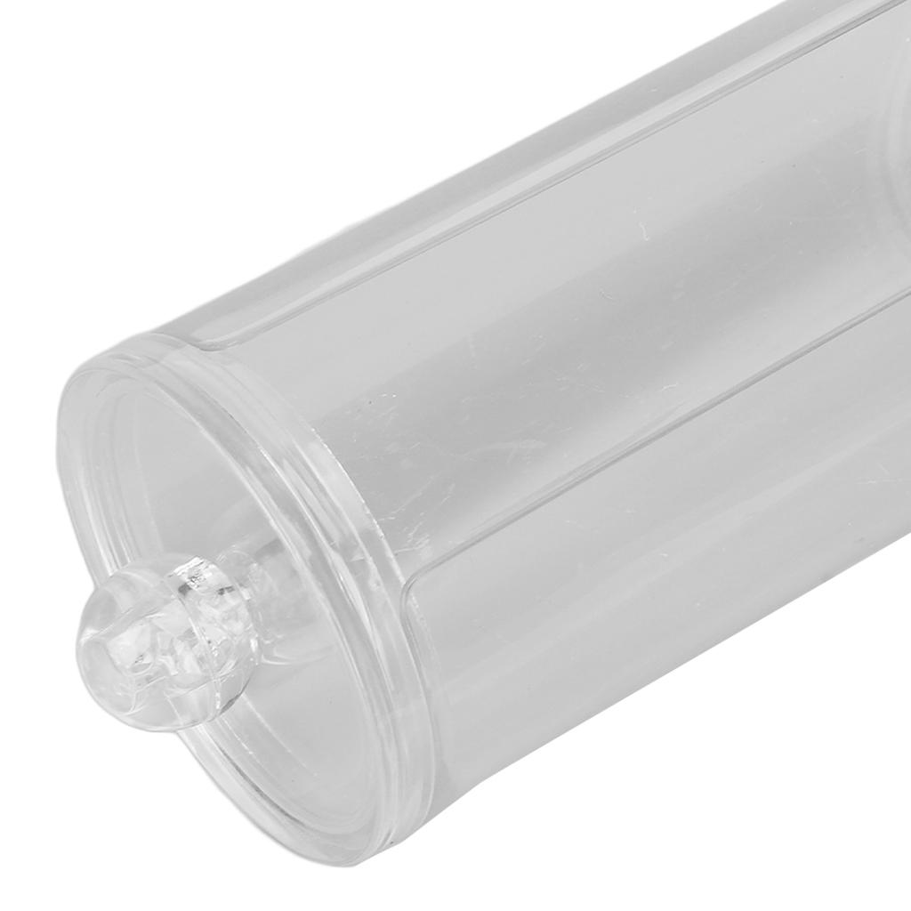 Cotton Pad Dispenser Container Transparent Cotton Pad Organizer Makeup Cotton Round Holder