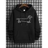 Men's Printed Versatile Comfortable Sweatshirt Comfortable Loose Hoodies Sweatshirts Men’s