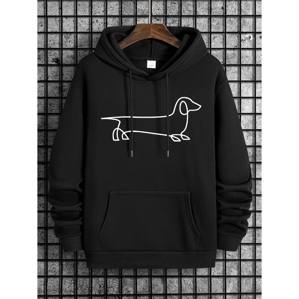 Men's Printed Versatile Comfortable Sweatshirt Comfortable Loose Hoodies Sweatshirts Men’s