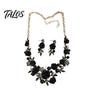 Necklace And Earrings Set 1 Camellia Choker Earrings, Faux Pearl Rhinestone Luxury Jewelry Elegant Flower for Women Daily Wear Party Date High-quality