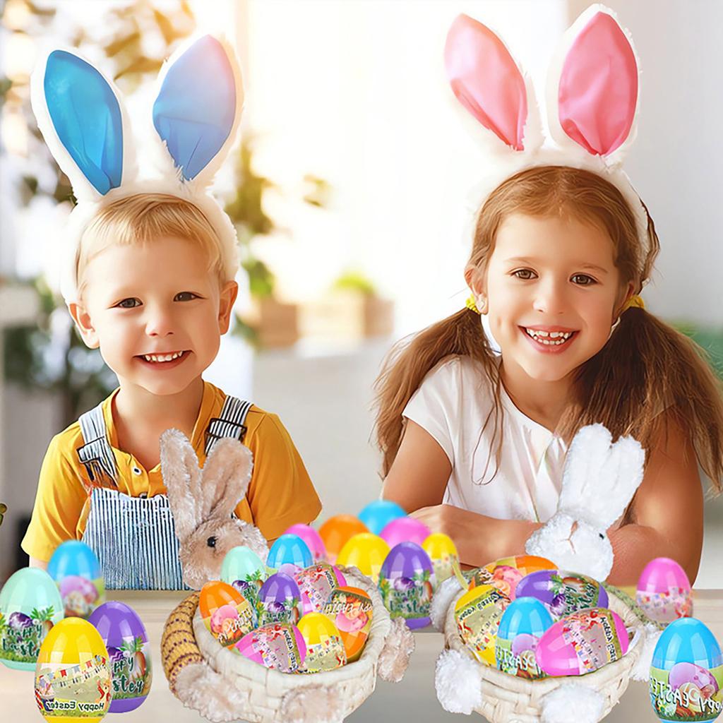 Easter Bunny Opens Its Mouth, Twists Eggs, Releases Stress, Squeezes Eggs, Party, Lottery, Eggshells