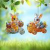 Easter Cartoon Rabbit Car Hanging Ornament