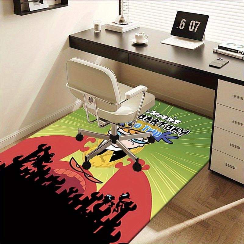 Dexter's Laboratory Ego Trip Office Carpet Soft Polyester Entrance Carpet Washable Non slip Machine