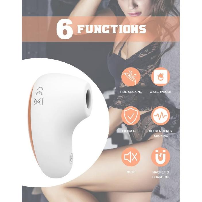 Female Honey Bean Sucking Tease Massage G Spot Masturbation Device Vibrator Sex Toys For Woman Succionador Clitoris