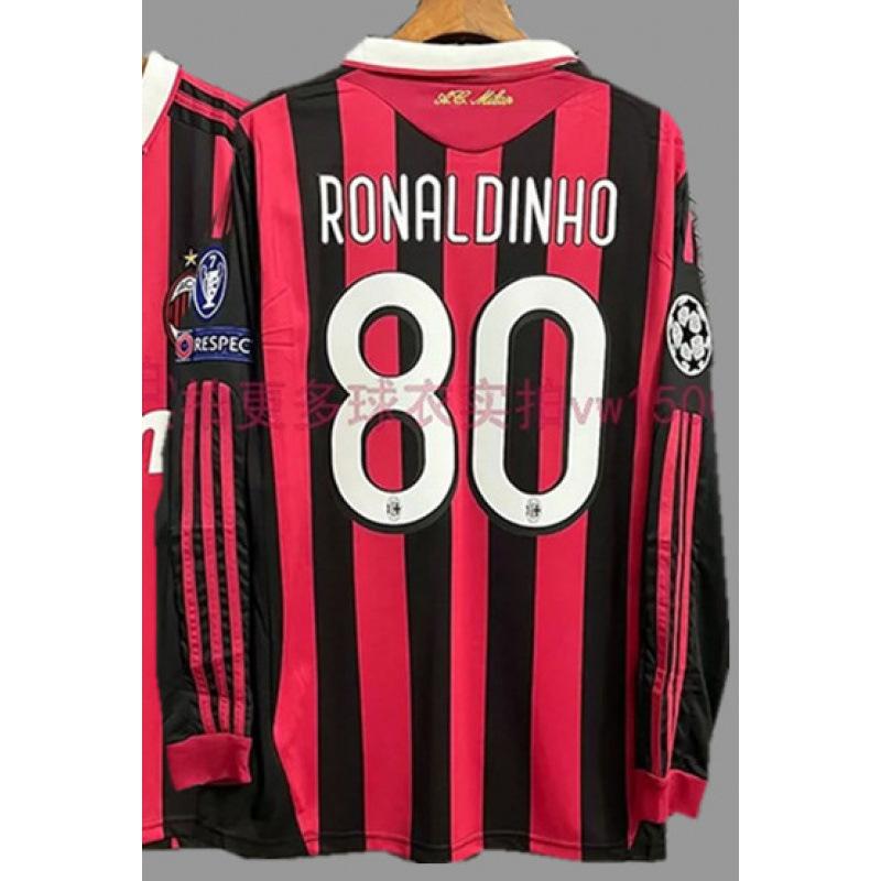 Vintage Jerseys, Football Jerseys, Classic Nostalgic Replica Thai Jerseys, Game Long-sleeved Sportswear