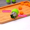 Silicone world 9Pcs/set Cookie Cutter Embosser Vegetable Cutter Portable Stainless Steel Fruit Cutting Die Kitchen Baking Tools