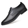 Fashion Male Derby Footwear Wedding Formal Oxfords Shoes Man Business Casual Office Shoes for Men Classic Pointy Men's Business Shoes