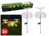 Solar Lamp 2 Pcs. WARM WHITE / 100 MEDUZA FM209