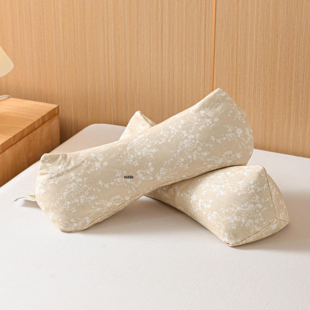 2026 Rustic Triangle Series Cotton-Linen Buckwheat Pillow Display Sample (Not for Purchase)