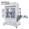 ZONESUN ZS-SV4G  Automatic Paste Honey Cream Quantitative filler Machine Servo Motor Liquid Water Bottle Filler Four Nozzles