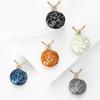 Broche Artístico de Caracol Esmaltado com Técnica de Óleo Gotejante em Base de Liga para Declarações de Moda Personalizadas