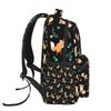 Cute Foxes Pattern Kawaii Backpack Unisex Travel Bag Lightweight Casual Daypack Students School Bookbags Laptop Backpack