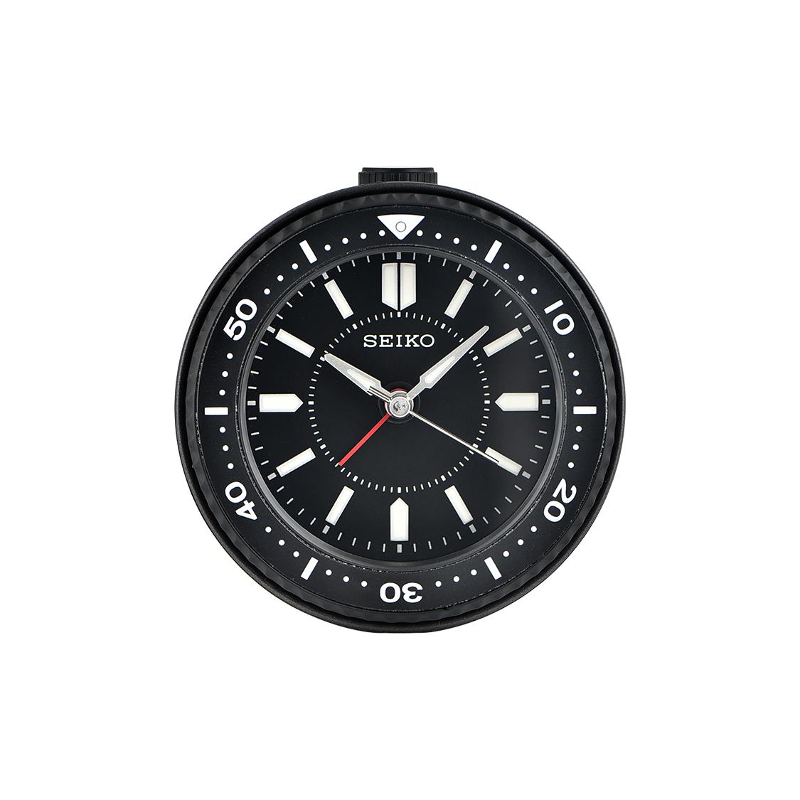 SEIKO Unisex Alarm Clocks QHE184K QHE184K Black