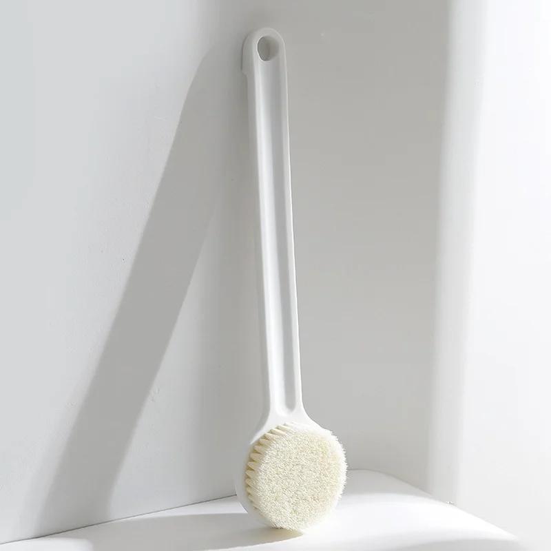 NOVÝ Plastový Kartáč na Záda do Vany a Sprchy s Dlouhou Rukojetí Drbátko Kartáče na Čištění Pokožky Těla pro Koupelnové Doplňky Čisticí Nástroj