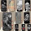 Gothic Fashion Skull Case For OPPO A96 A76 A16 A94 A74 A54 A53 A57 S A15 A52 A72 A93 A5 A9 A31 A17 A77 A78 Coque