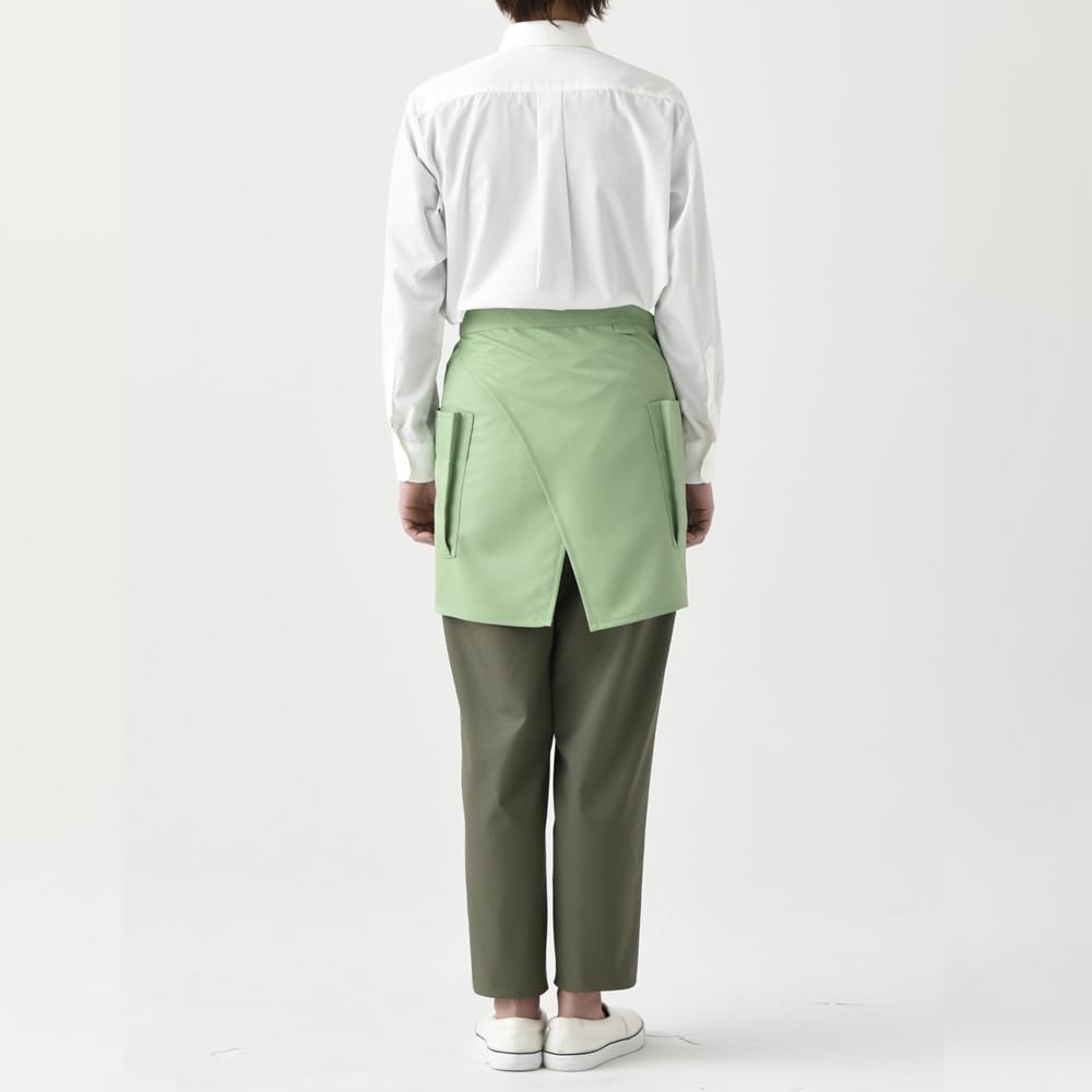 Kurze Taille Kurz Langlebig Frei [Seven Uniform] Schürze, Schürze, Länge, Unisex, CT2567, Antistatisch, Stoff, Restaurant, 7, Beige,