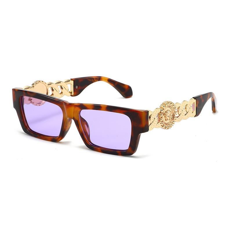 New fashion square sunglasses men women trendy advanced UV protection unisex stylish eyewear