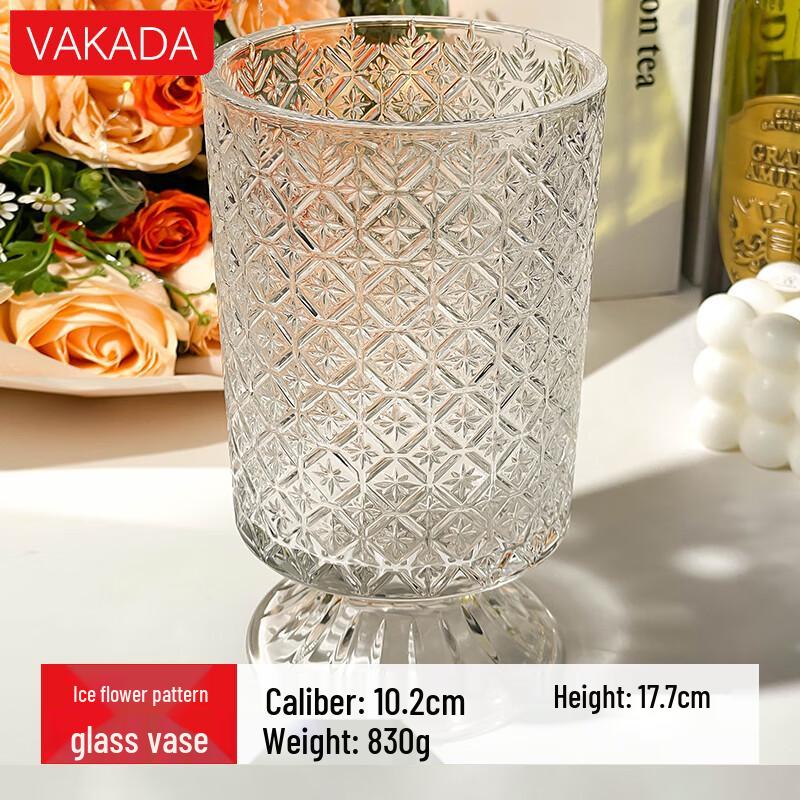 VAKADA Ins Style European Glass Vase