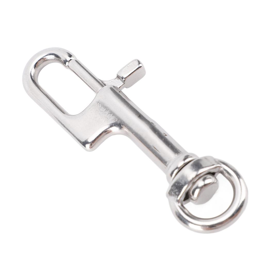 Eye Snap Hook 316 Stainless Steel Quick Release Single Ended Snap Clip for BCD Diving Equipment